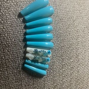 press on nails every gel color and design